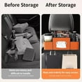 thumbnail image 6 of 3-in-1 Car Backseat Organizer, 2026 New Multifunctional Car Seat Back Storage Box, With Spill-Proof Cup Holders and Heavy-Duty Hooks, for Sedan or Truck, 6 of 9