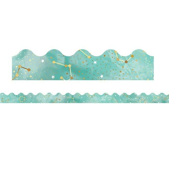 Galaxy Constellations Scalloped Borders - Pack of 6