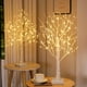 thumbnail image 1 of Lámpara de mesa con forma de árbol iluminada de 2 pies con 144 luces LED y temporizador, 1 of 6