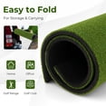 thumbnail image 3 of Spaco 5 x 3 ft Artificial Turf Grass Practice Mat for Indoors and Outdoors-20mm, Golf Hitting Mat Artificial Turf Mat for Indoor/Outdoor Practice, 3 of 6