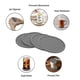thumbnail image 3 of Posavasos de goma de protección de escritorio con soporte, posavasos antideslizante y resistente al calor, 3 of 6