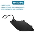 thumbnail image 4 of Cubierta del gancho de remolque del parachoques delantero derecho Unique Bargains para Mercedes-Benz E350 2010-2013 No.A2078850123 Negro, 4 of 7