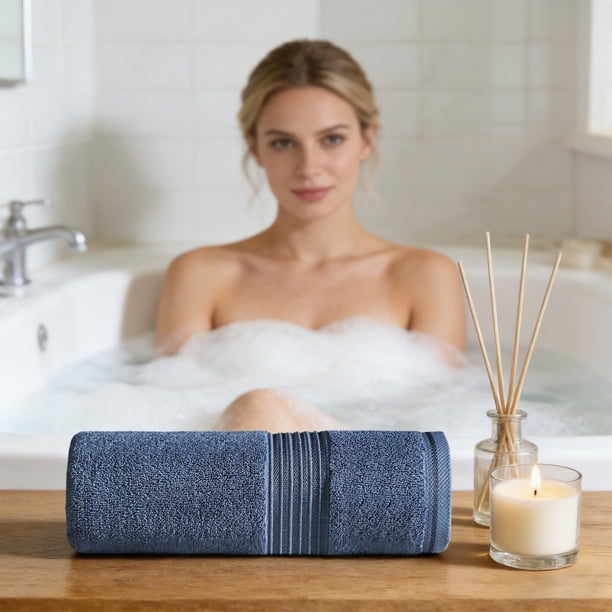 Toalla facial y de manos suave y absorbente para el baño de casa, viajes y uso diario: secado rápido, no suelta pelusa, toalla delicada para uso diario.