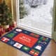 thumbnail image 4 of Adornos navideños, alfombras navideñas, tapete navideño, tapete navideño, tapete navideño, tapete navideño decorativo para sala de estar, dormitorio, cocina, baño, tapetes de poliéster, 4 of 6