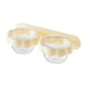thumbnail image 5 of Soporte para huevos de belleza, soporte para secado de cosméticos, soporte para licuadora de maquillaje De color crema, 5 of 7