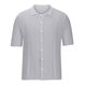 thumbnail image 1 of Playera Elvqul Caballero Gris Casual Manga Corta de Color Sólido Solapa Abotonada, 1 of 4