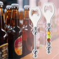 thumbnail image 4 of 4 Pack DIY Beaded Beer Opener Metal Bottle Opener Decorative Beaded Bottle Opener for Bartenders Ki, 4 of 5