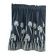 thumbnail image 5 of Cortinas bordadas con bolsillo para varilla para cocina, baño y cafetería. Azul_137x61cm, 5 of 9