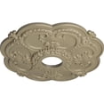 thumbnail image 3 of Ekena Millwork 18"OD x 3 1/2"ID x 1 1/2"P Rotherham Ceiling Medallion (Fits Canopies up to 3 1/2"), Hand-Painted Gobi Desert, 3 of 6