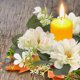 thumbnail image 2 of Anillos de velas flores artificiales coronas anillos de velas envasador, 2 of 4