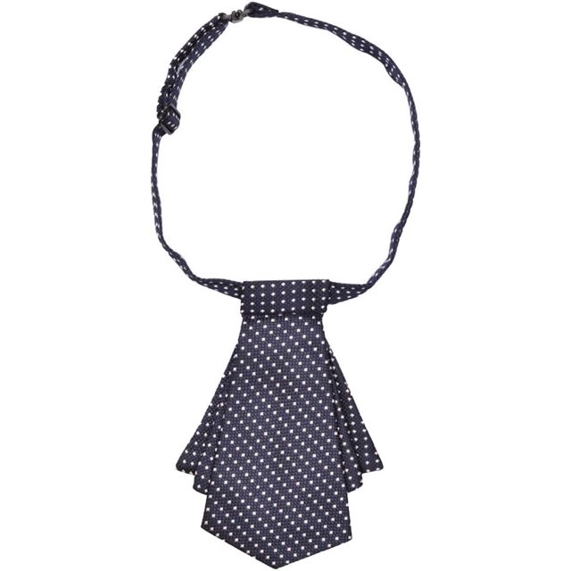 LinYooLi Reversible Bowknot Short Neck Ties Adjustable Pre-tied for Woman Business Uniform Bowtie Work Ceremony Accessories
