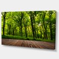 thumbnail image 2 of Green Forest with Dense Woods - Landscape Canvas Art Print, 2 of 4