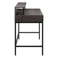 thumbnail image 4 of Pemberly Row 40-Inch Desk w/ 2 drawers and shelf hutch - Brown Wood Grain Finish, 4 of 7