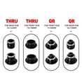 thumbnail image 3 of Flmtop 1 Pair MTB Bicycle QR THRU Front/Rear Hub Cap Converter for Koozer XM490 480 470, 3 of 9