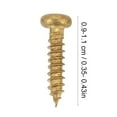 thumbnail image 4 of Vis de Réglage, 50 Pcs Vis de Montage Chromées pour Guitare, Fonctionnement Fluide, 4 of 9
