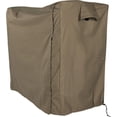 thumbnail image 1 of Sunnydaze 4-Foot Firewood Log Rack Cover - Weather-Resistant Outdoor Heavy-Duty Polyester with PVC Backing - Khaki, 1 of 8