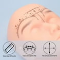 thumbnail image 4 of Plantillas de Regla ANGGREK Para Cejas Microblading PVC Desechable 100 Uds., 4 of 7