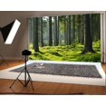 thumbnail image 1 of EREHome Polyester Fabric Forests Backdrop 7x5ft Photography Backdrop Green Trees Grass Land Sunshine Nature Landscape Photos Shooting Video Studio Props, 1 of 3