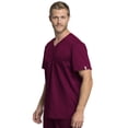 thumbnail image 3 of Cherokee Workwear Revolution Tech Men Scrubs Top V-Neck WW755AB, 3 of 5
