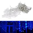 thumbnail image 1 of 96 LED Blue Lights Butterfly LED String Curtain Lights Wedding Children Room Decor Lamp, 1 of 8