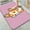 Chibi Corgi Illustration, variant on 1pc White and Gold Abstract Texture Bathroom Rug Bathroom Decor and Accessories- Durable,Anti Slip,And Quick Drying,Suitable For Indoor/outdoor Use - Perfect For Bathrooms,Bedrooms,Kitchens