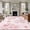 Pink, variant on 5'x8' Area Rugs, Pink Floral Indoor Outdoor Area Rug for Living Room Bedroom, Modern Farmhouse Aesthetic Shabby Chic Flower Washable Bathroom Rugs Kitchen Floor Carpet Mats Home Decor Aesthetic