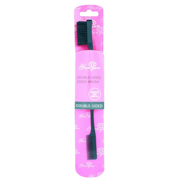 Edge Control Brush Double Sided Comb Smooth Natural Look Polish Hair