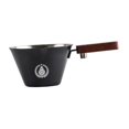 thumbnail image 3 of veasfak Tasse d'Extraction de Café en Acier Inoxydable 0,1 L Accessoires Robustes Poignée en Bois Noir, 3 of 9