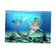 thumbnail image 5 of Cartel de fondo de acuario de Pecera Etiqueta de papel de pared Sirena - se describe + se describe, METRO Yinane Etiqueta engomada del fondo del tanque de peces, 5 of 8