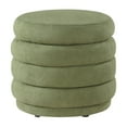 thumbnail image 3 of Cecil Storage Ottoman in Moss Green Fabric, 3 of 7