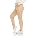 thumbnail image 3 of HEAL+WEAR Women's Stretch Scrub Pants Tapered Fit Medical Joggers with Pockets Wrinkle-Free 4-Way Stretch, 3 of 5