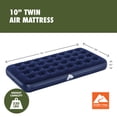 thumbnail image 4 of Ozark Trail Twin Air Mattress, 10 inch Air Bed, Inflatable Air Mattress, Blow Up Mattress without Pump, 4 of 11