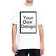 thumbnail image 5 of Camiseta de verano para hombre camisa clásica G color blanco liso, 5 of 7