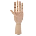 thumbnail image 2 of Wood Hand,Wooden Hand Model Movable Drawing Mannequin Mannequin Hand Professionally Tested, 2 of 14