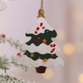 thumbnail image 1 of Mini Wooden Retro Small Hanging Ornament For Tabletop Display and Seasonal Home, 1 of 4