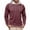 Red, variant on Kureaily Men's Slim Fit Hoodie Casual Pullover Sweatshirt For Everyday Wear Lightweight Comfortable Streetwear Top With Classic Solid Design Men's Crewneck Sweatshirts