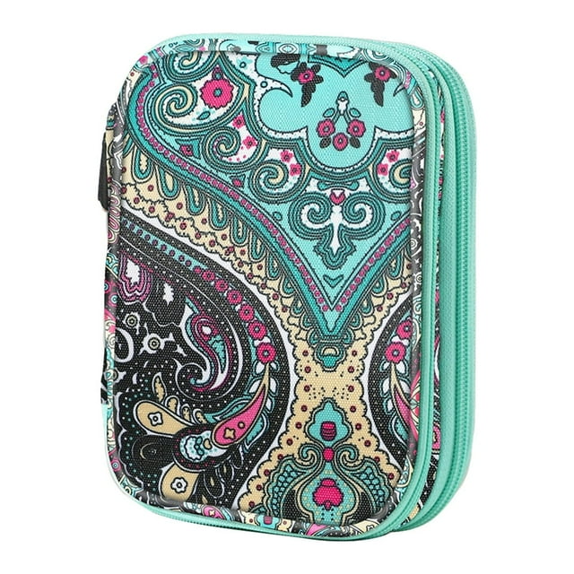 Knitting Bag Oxford Cloth Storage Shoulder Bag Sewing Accessories (Square Bag)