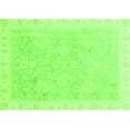 thumbnail image 1 of Ahgly Company Indoor Rectangle Oriental Green Traditional Area Rugs, 3' x 5', 1 of 4