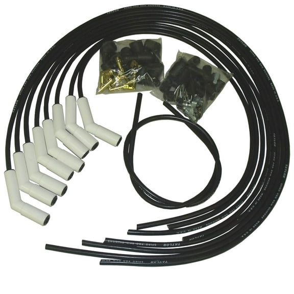 Taylor Wire / Vertex 75053 TAY75053 8MM SPIRO PRO CERAMIC BOOT UNIVERSAL WIRE SET 135 BLACK
