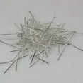 thumbnail image 4 of EOEMY Craft Diy Mixed Size Silver Plated Head Pins Jewelry Finding Size 16mm-45mm-900Pcs 20mm, 4 of 9