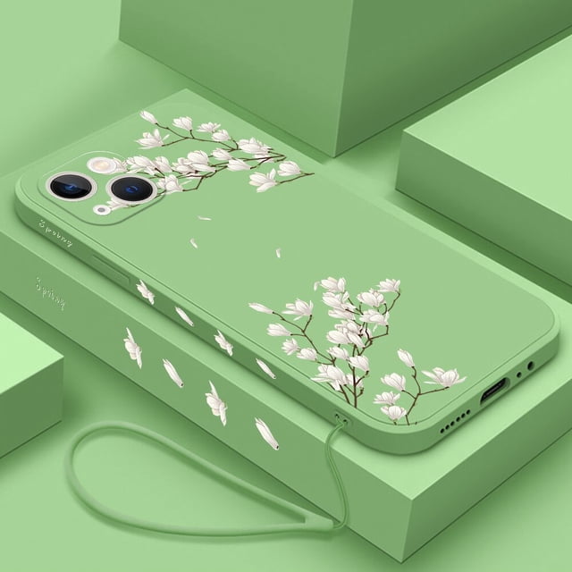 Funda de silicona suave para Apple iPhone, carcasa para iPhone 14, 13, 12, 11 Pro Max, X, 14, 7, 8, 6, 6S Plus, XR, XS, MAX, SE Fivean unisex