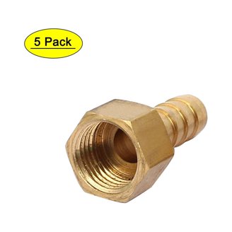 Apache 1/4 Inch Female Pipe To Female Pipe Hydraulic Adapter - 5000 Series Fitting For Hose Connections
