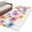 White, variant on Watercolor Colorful Floral Round Area Rug 3Ft Washable Small Circle Rugs for Kitchen Entryway, Farmhouse Summer Flowers Non-Slip Carpet Floor Mats Indoor Outdoor Carpet Runner Aesthetic Home Decor