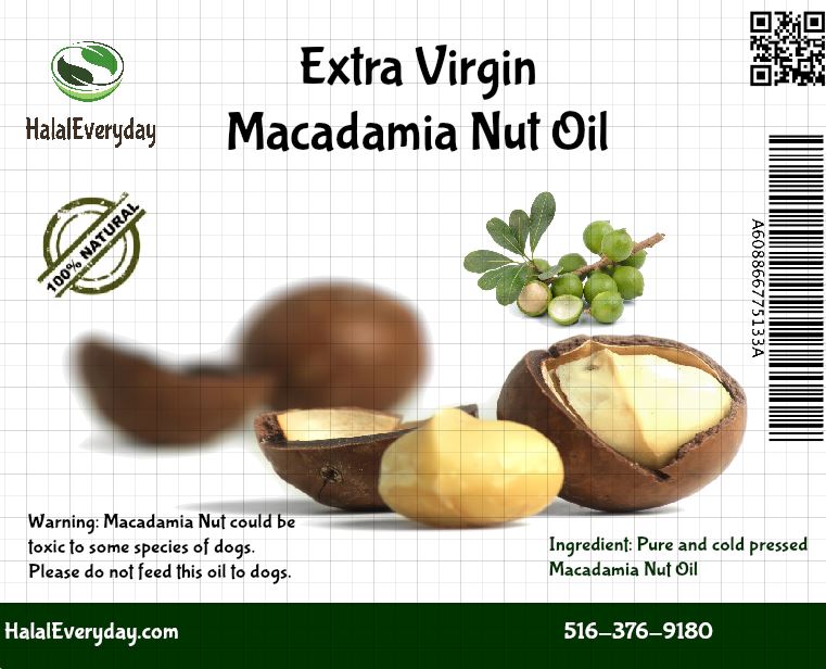 Macadamia Nuts Oil 100 Pure and Organic 16 Oz 100 cold pressed