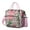 Pink-8, variant on Tropical Plant Large Insulated Tote - Vibrant Leakproof Lunch Box for Outdoor Enthusiasts, Parents, Students