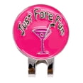thumbnail image 5 of Marca de bola con Clip magnético para sombrero de Metal para copa de vino, marcador de accesorios para visera al aire libre, 5 of 5