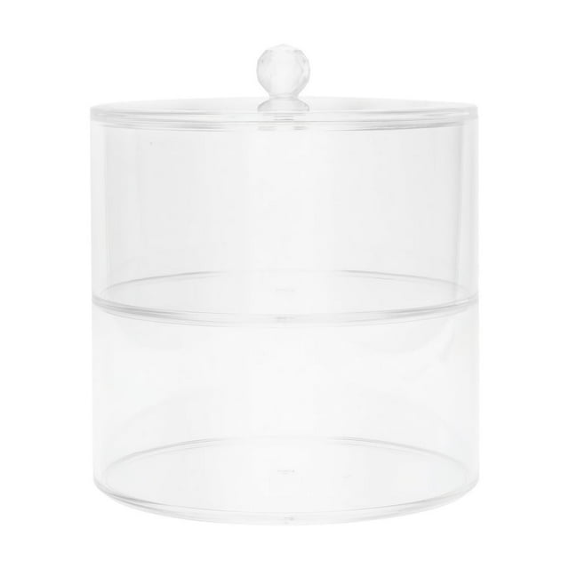 LOVEVER Multi-layer Storage Display Box Jewelry Boxes Hair Accessories Organizer Home Supply Clear Watch Container
