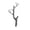 C, variant on Tuscom Artificial Black Gothic Branches Dark Twisted Twigs Halloween Decor Vase Filler Scene Prop 25cm