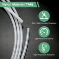 thumbnail image 2 of Uxcell Nylon Line Hose Tube, 0.08"(2mm) ID x 0.16"(4mm) OD PA6 Pneumatic Air Line Tubing for Fluid Transfer [5M/16FT, Translucent], 2 of 7