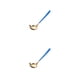 thumbnail image 4 of Matsuzay Cuchara de salsa de acero inoxidable Cucharón de sopa de cocina Type8 NO8, 4 of 6